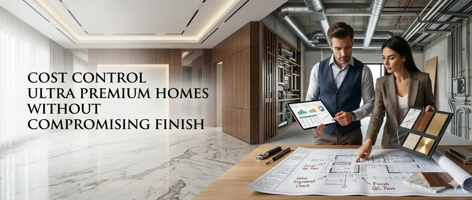 image of cost control ultra-premium homes without compromising finish
