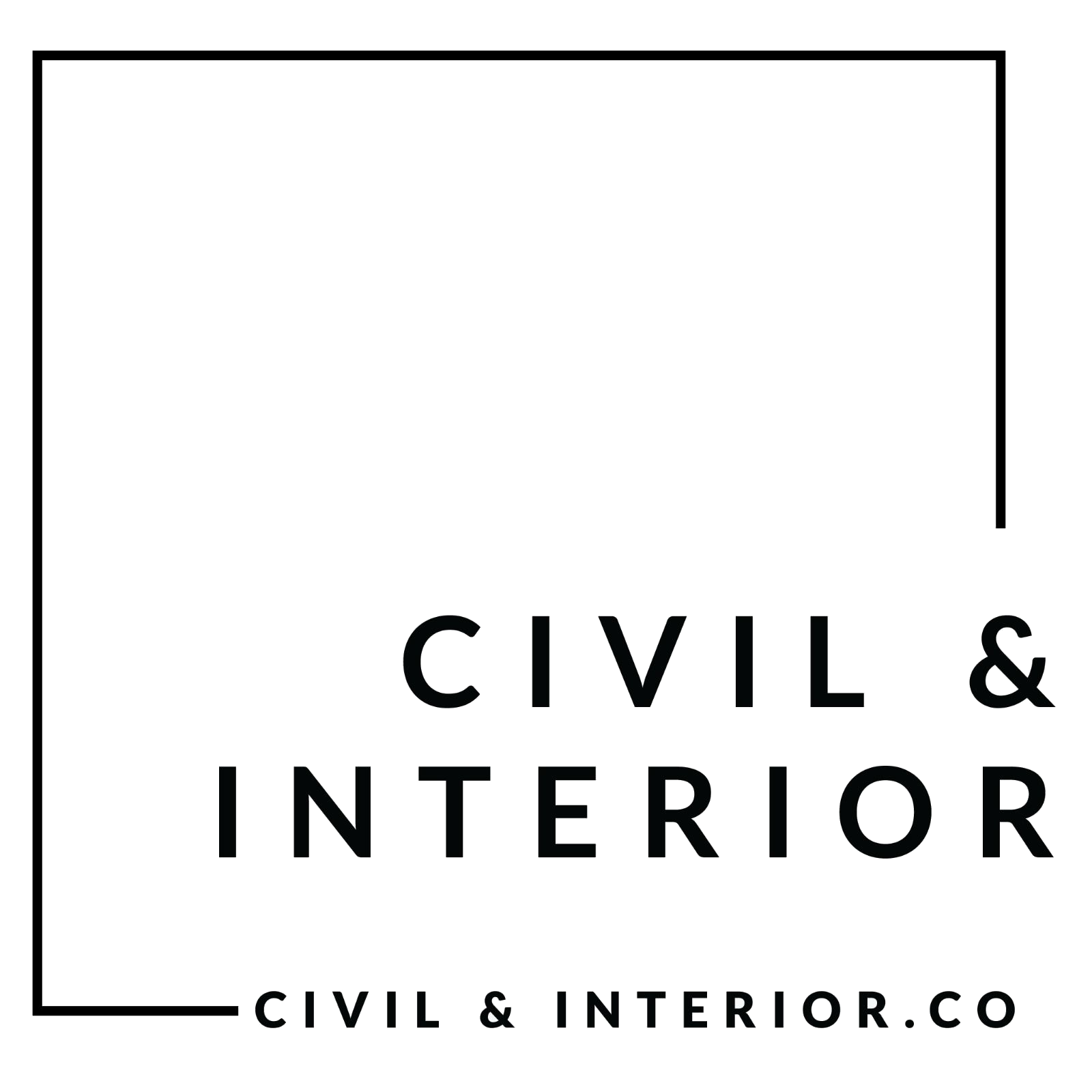 civil and interior logo